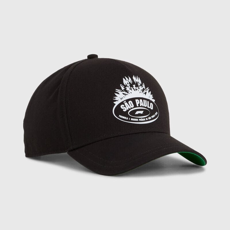 Formula 1 Tech Limited Edition Brazil GP Hat - Aqua/Black – Image 2