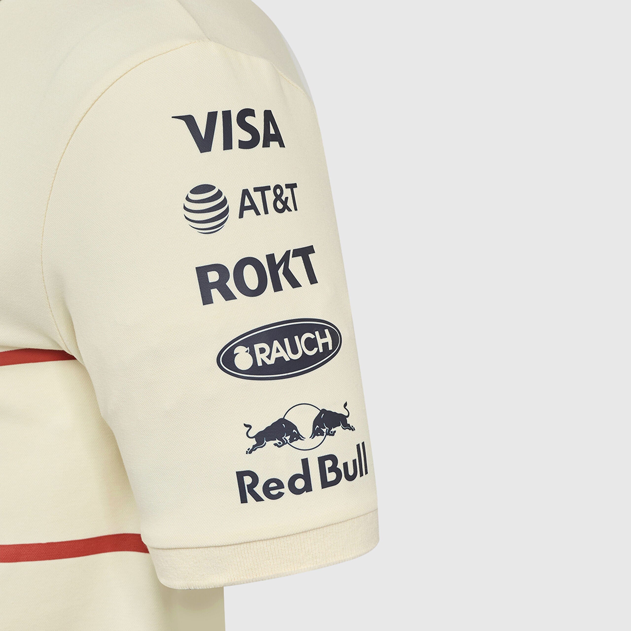 Red Bull Racing F1 Heritage Team Polo Shirt - Egret – Image 6