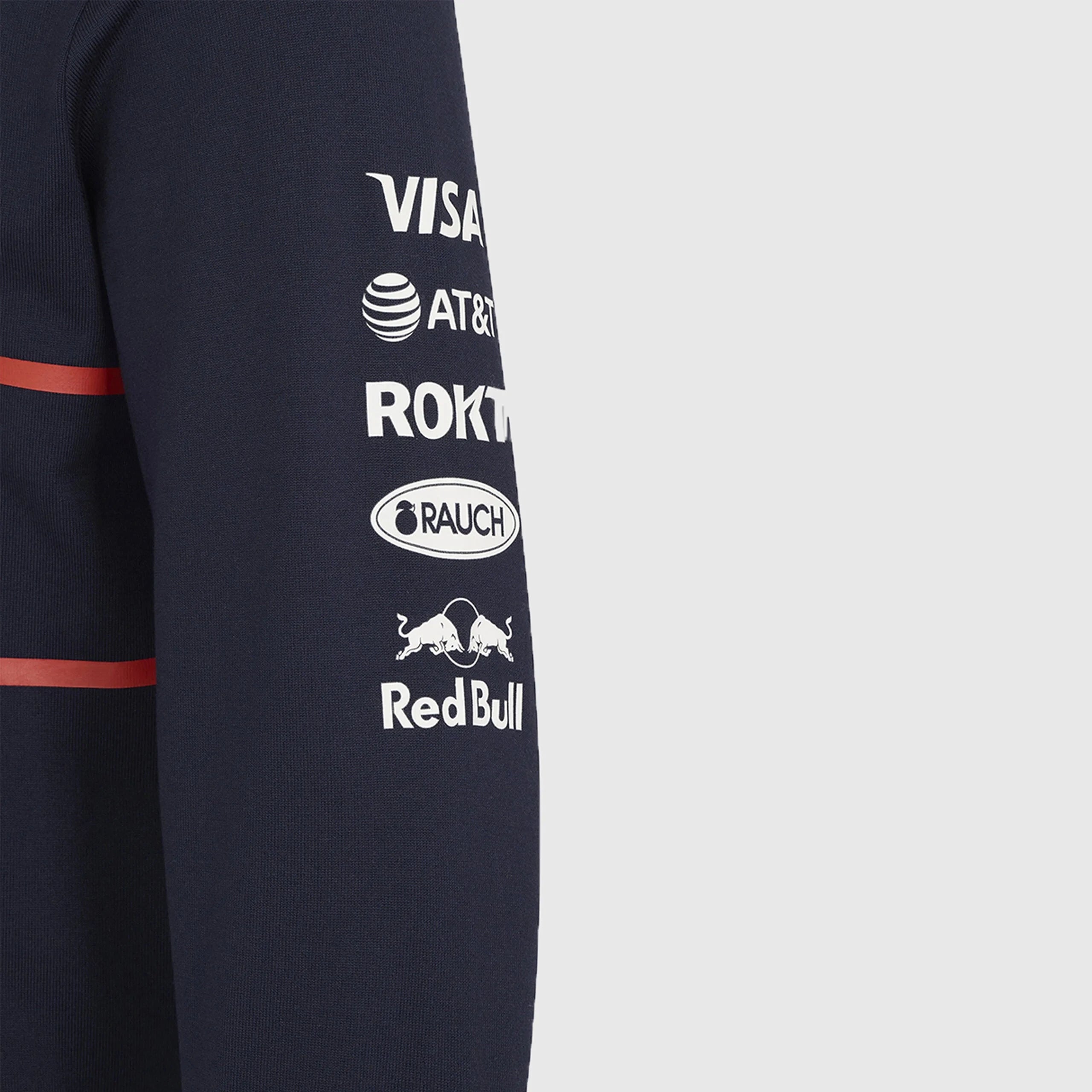 Red Bull Racing F1 Heritage Team Long Sleeve Polo Shirt - Navy – Image 5