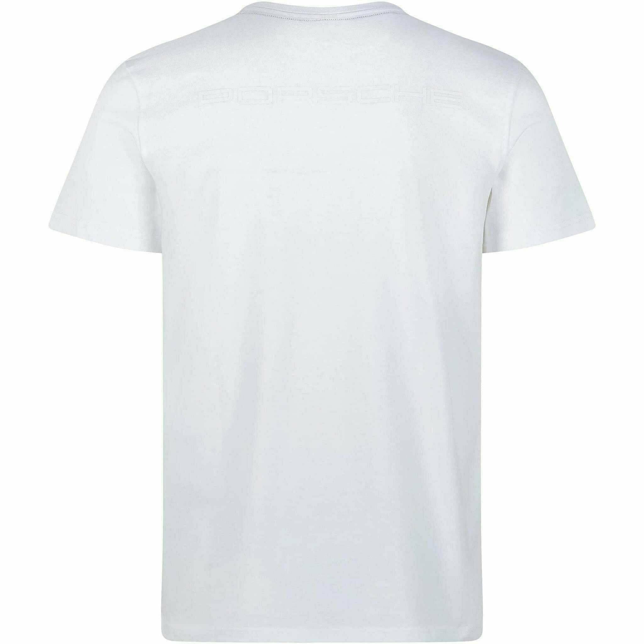 Porsche Motorsport Men's White T-Shirt – Image 2