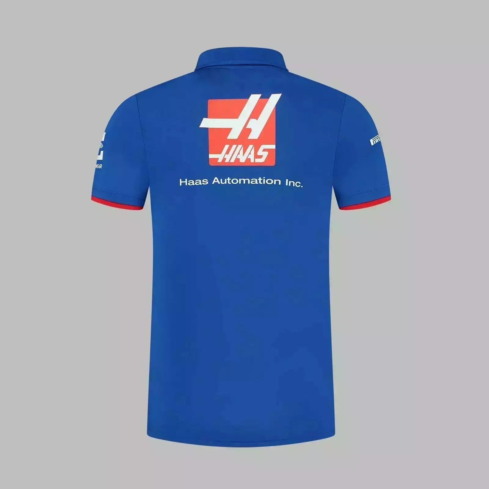 Haas Racing F1 Men's Team Fitted Polo Shirt – Image 2