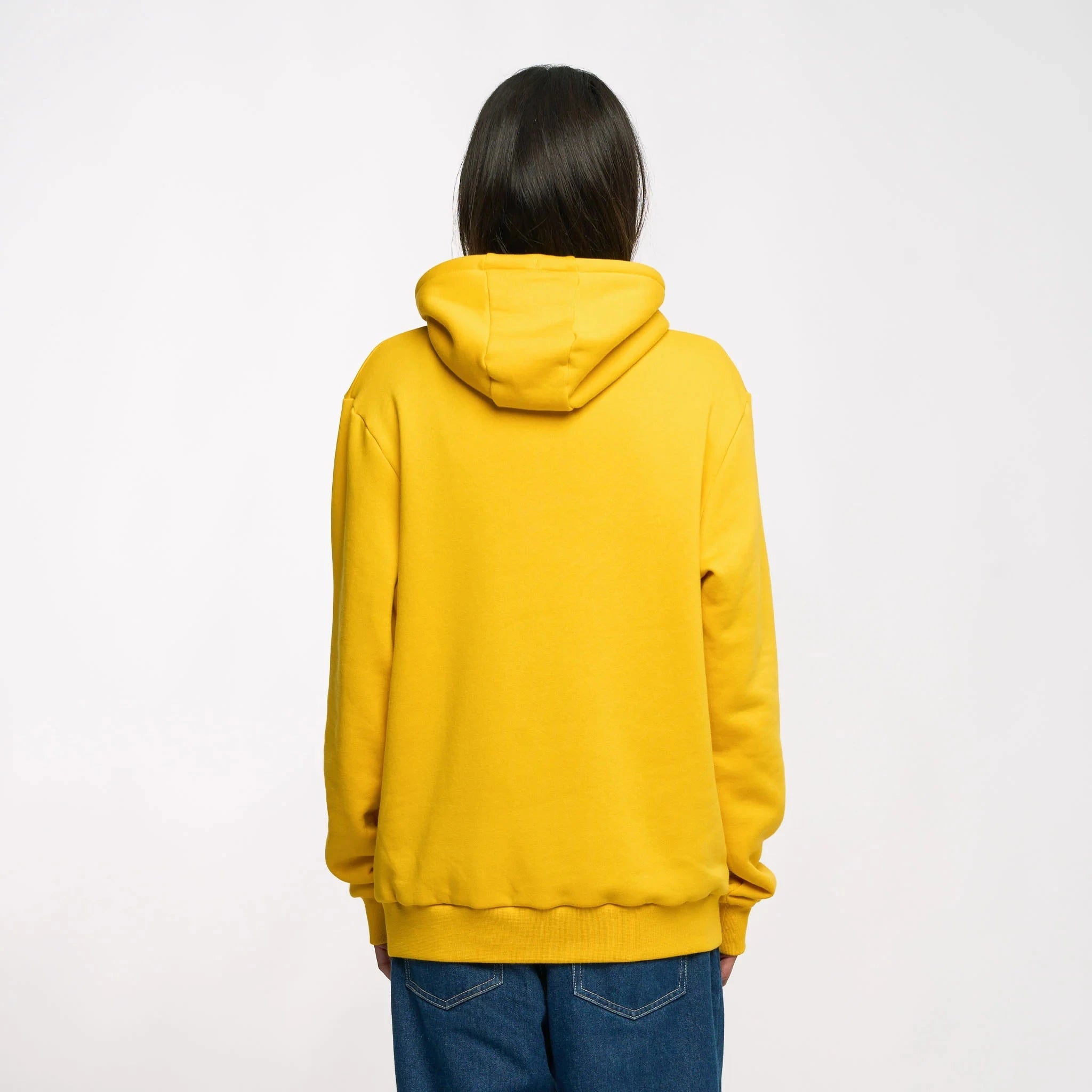 Ayrton Senna F1 Stripe Pullover Hoodie - White/Yellow – Image 5