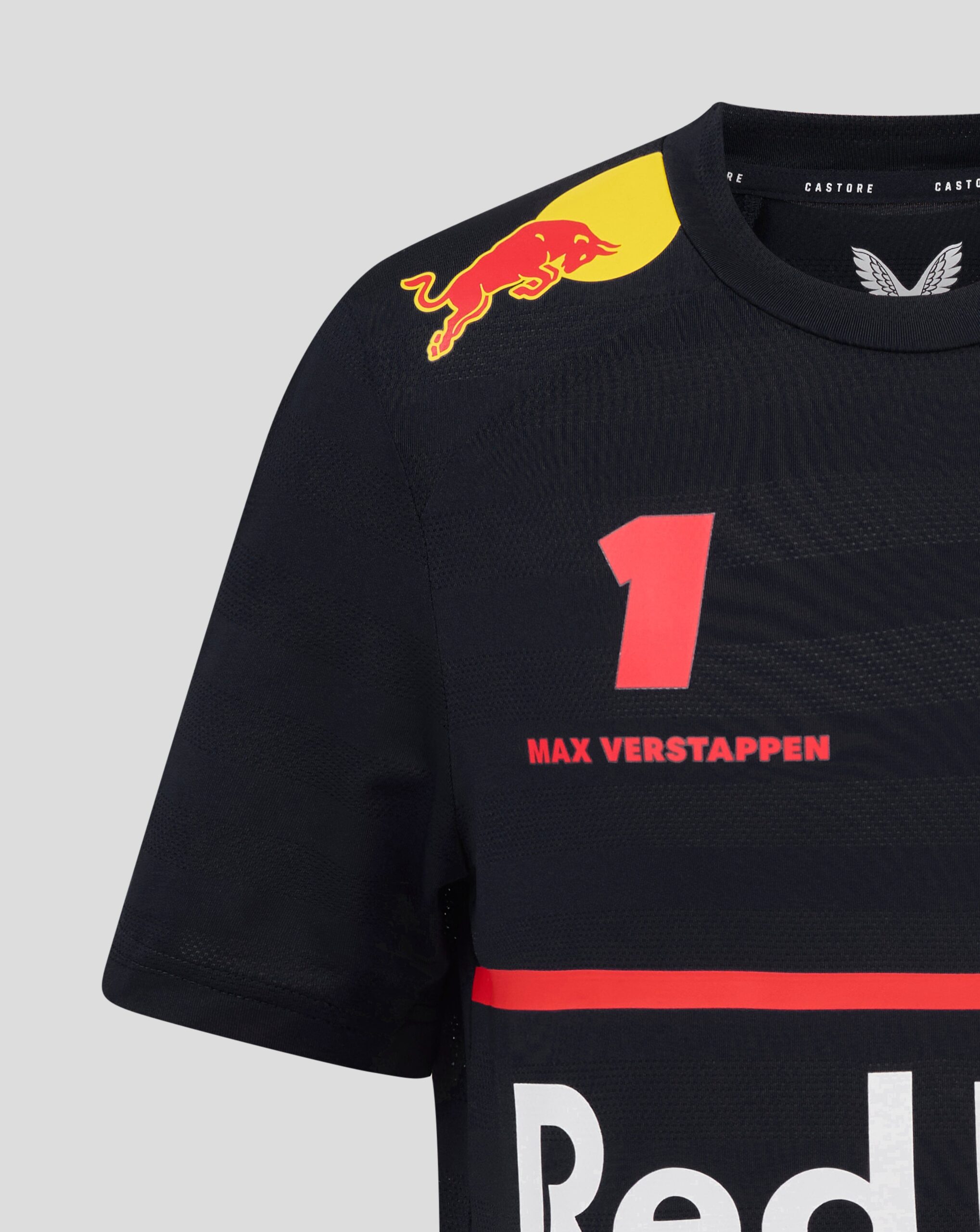 Red Bull Racing F1 Kid's 2025 Max Verstappen Team T-Shirt - Youth Navy – Image 3