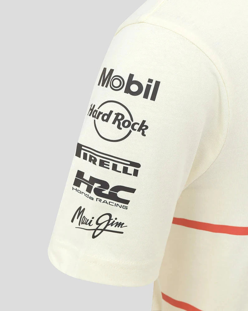 Red Bull Racing F1 Kids Heritage Team T-Shirt - Youth Egret – Image 3