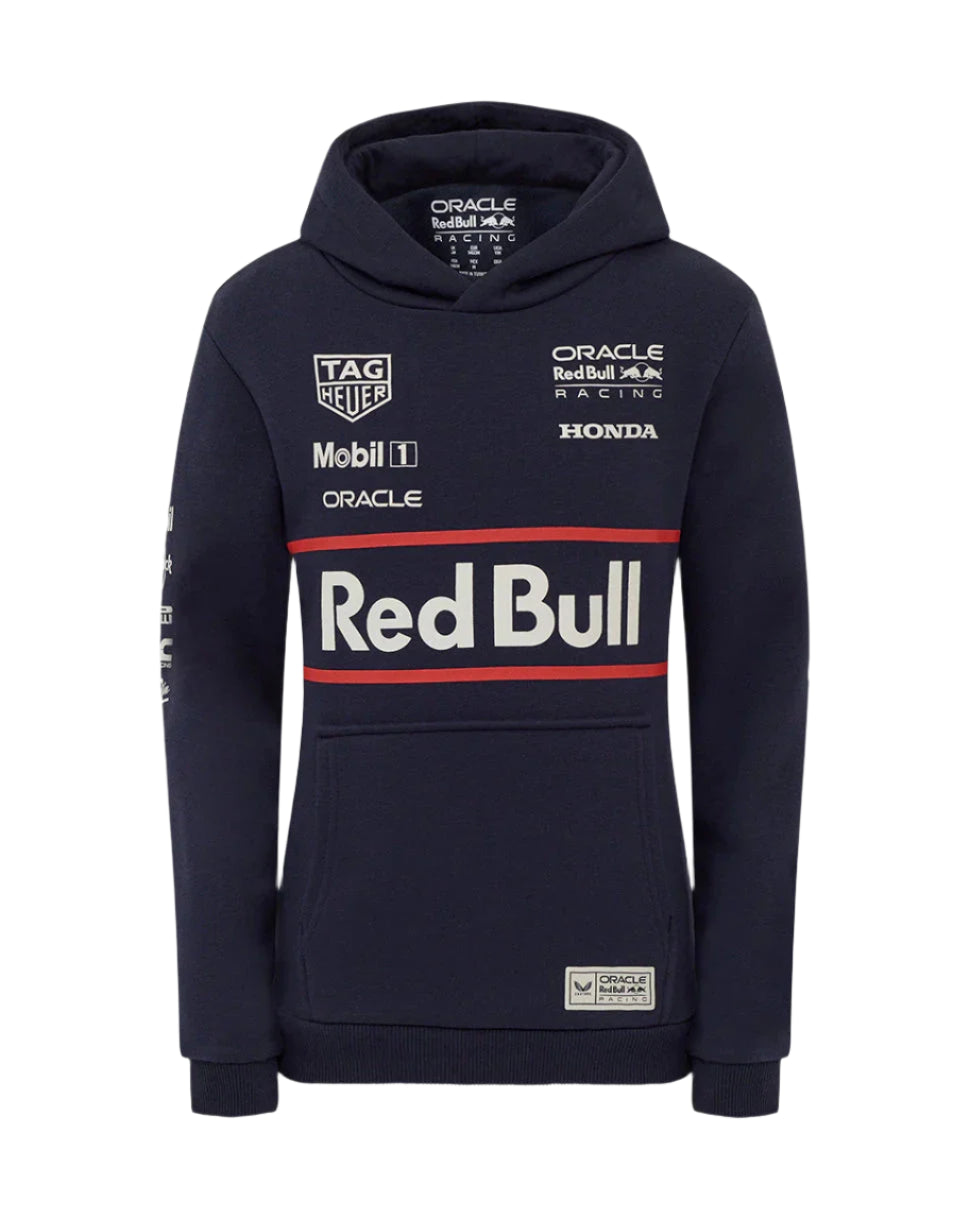 Red Bull Racing F1 Heritage Kids Team Hoodie - Youth Navy