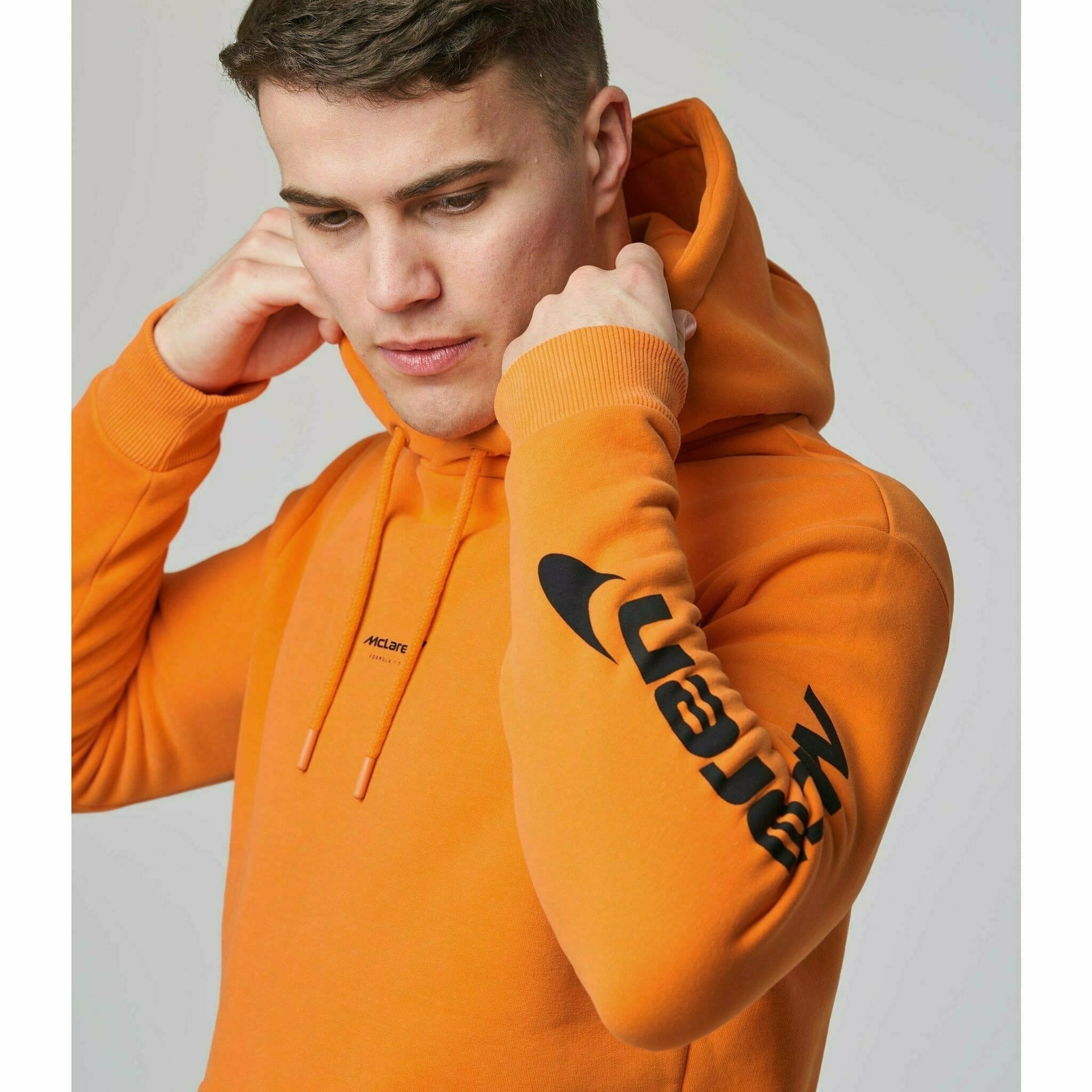 McLaren F1 Men's Dynamic Pack Hoodie - Black/Orange/Light Grey/Blue – Image 5