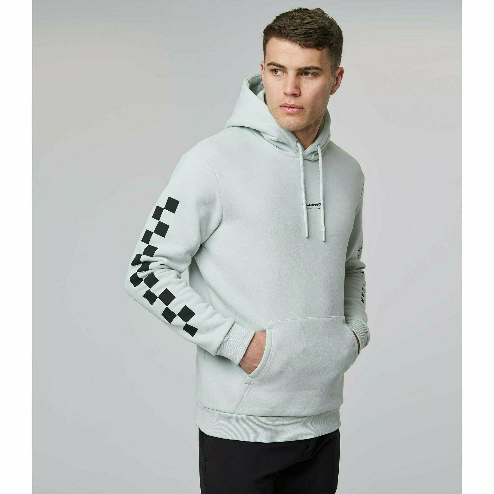McLaren F1 Men's Dynamic Pack Hoodie - Black/Orange/Light Grey/Blue – Image 6