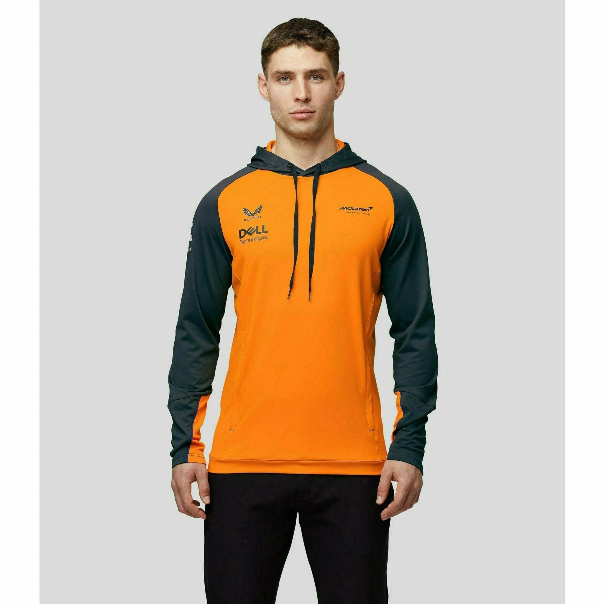 McLaren F1 Men's Team Hooded Sweatshirt - Papaya – Image 3