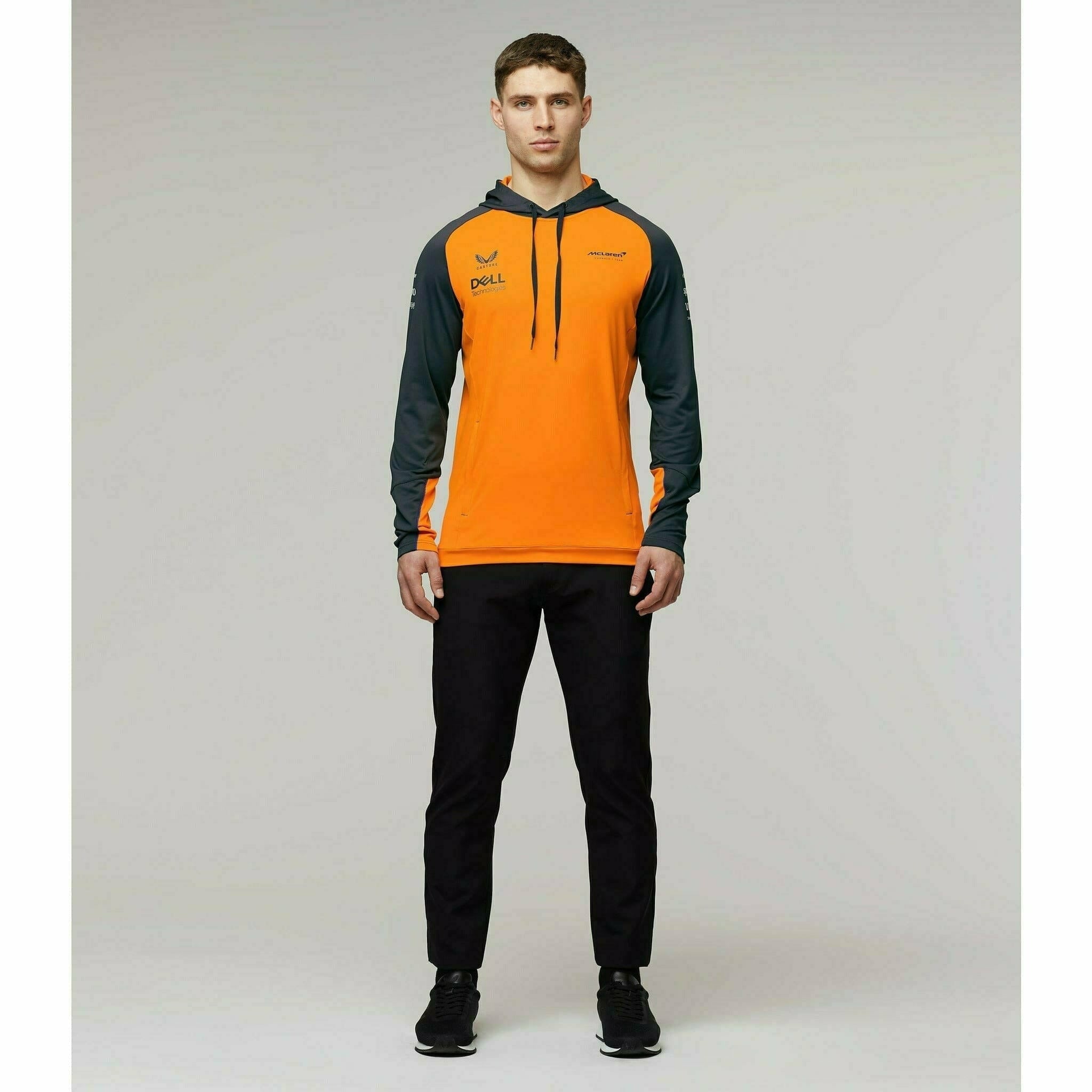 McLaren F1 Men's Team Hooded Sweatshirt - Papaya – Image 4