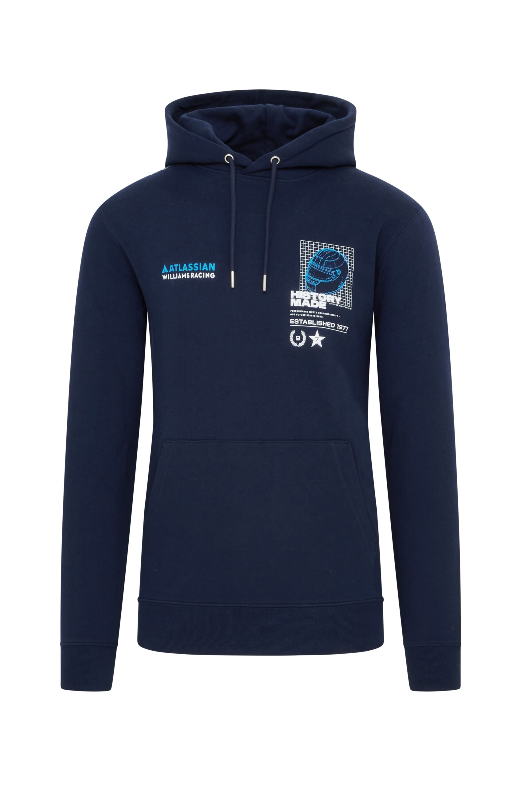 Williams Racing F1 "History Made" Helmet Hoodie - Blue