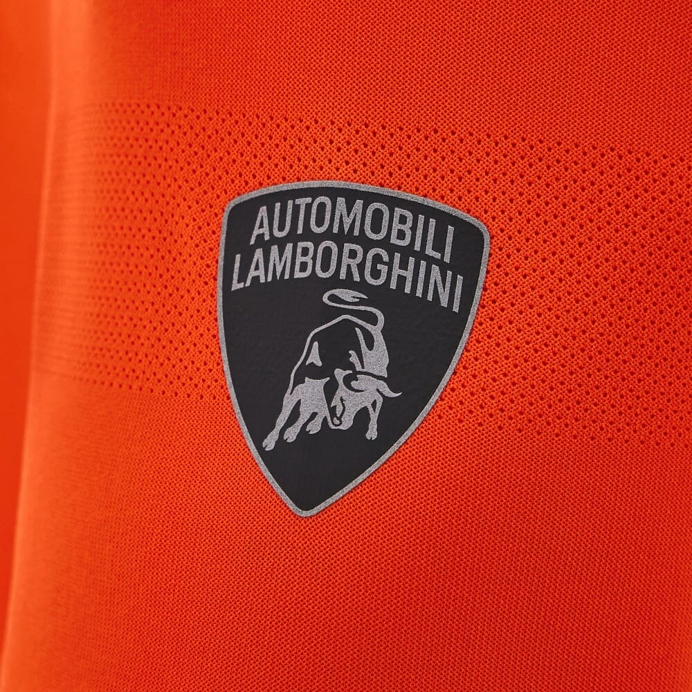 Automobili Lamborghini Men's Activewear T-Shirt - Orange – Image 3