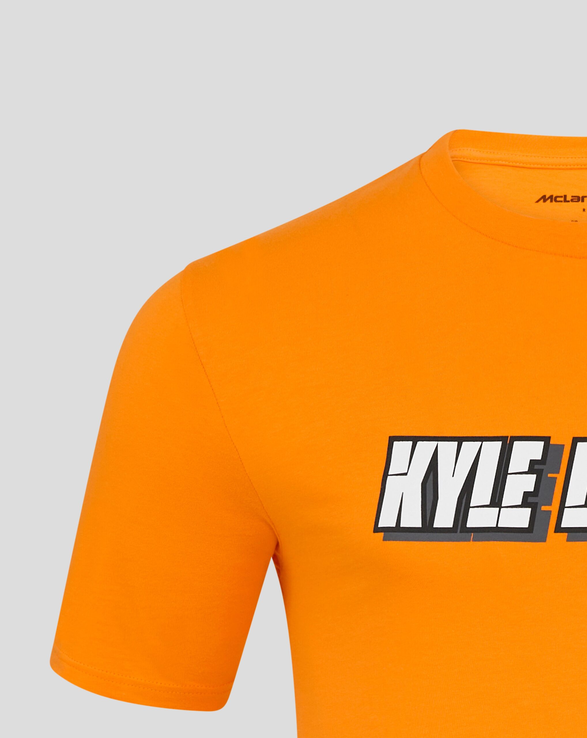 McLaren Indy Car Kyle Larson T-Shirt - Papaya – Image 4