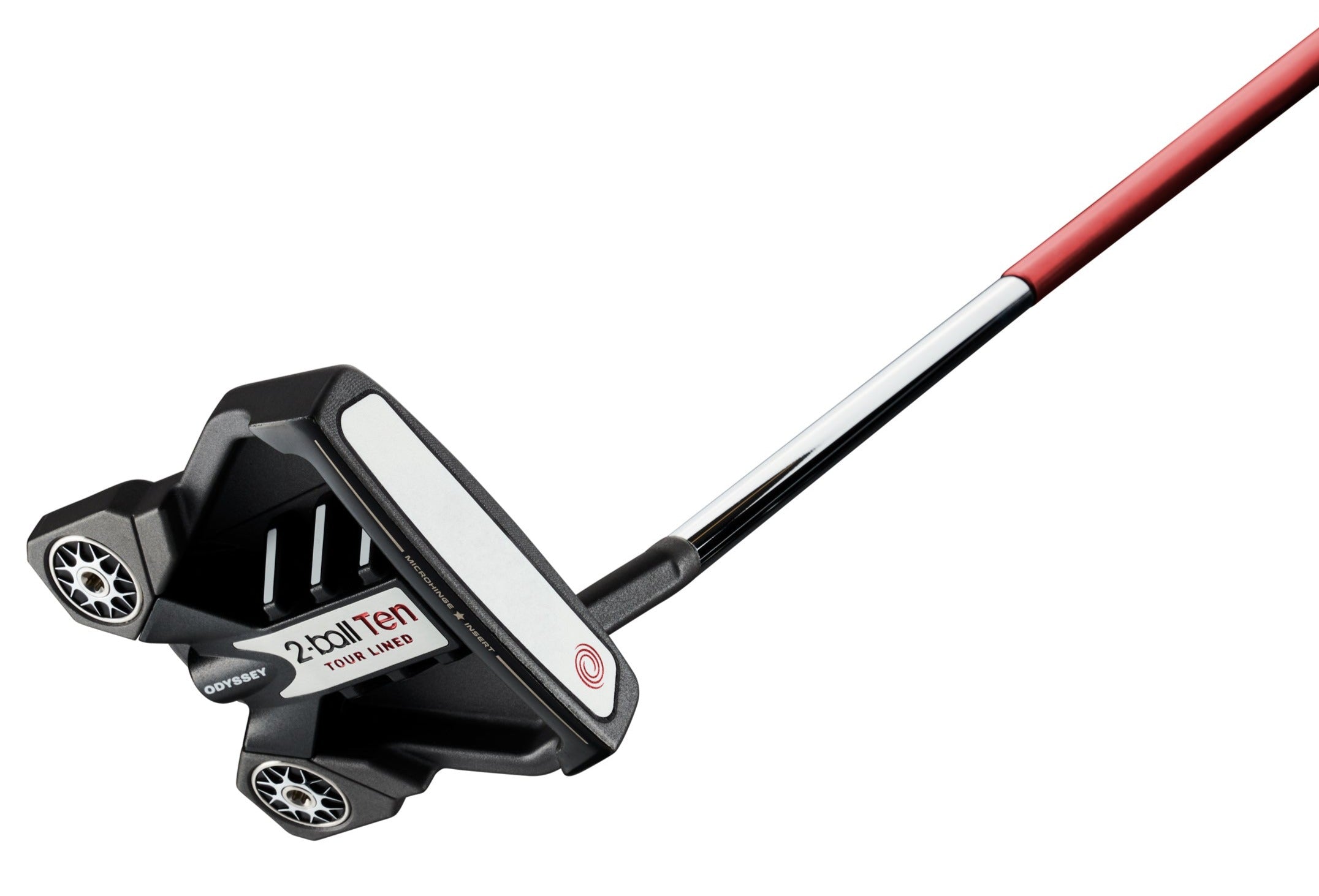 Odyssey 2-Ball Ten S Lined Red Stroke Lab Golf Putter – Image 4