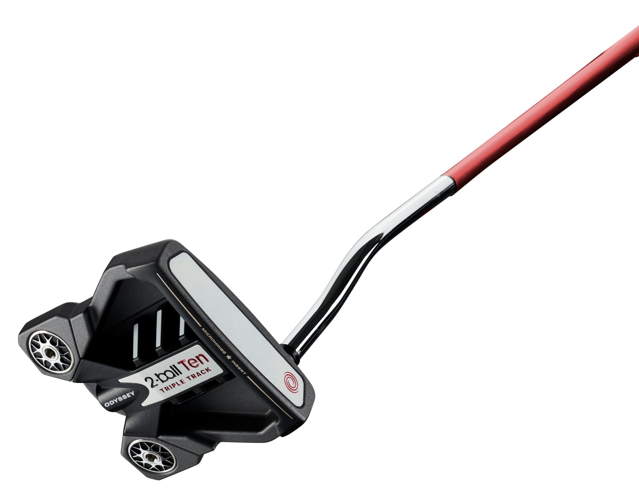 Odyssey 2-Ball Ten Triple Track Red Stroke Lab Golf Putter – Image 4