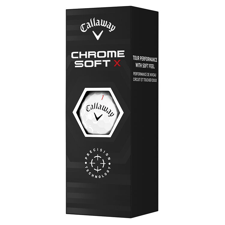 Callaway 2023 Chrome Soft X Golf Balls | White – Image 2