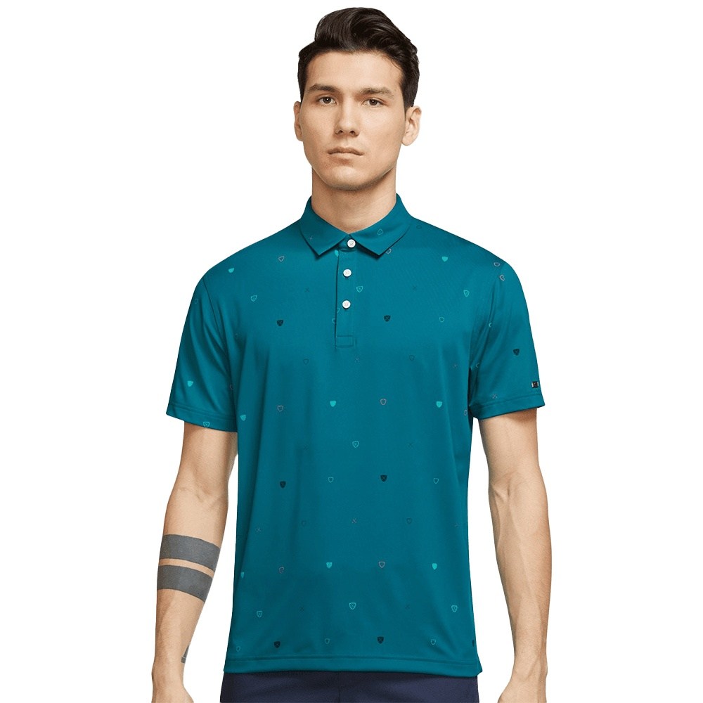 Nike Dri-Fit Player Heritage Print Golf Shirt DH0645