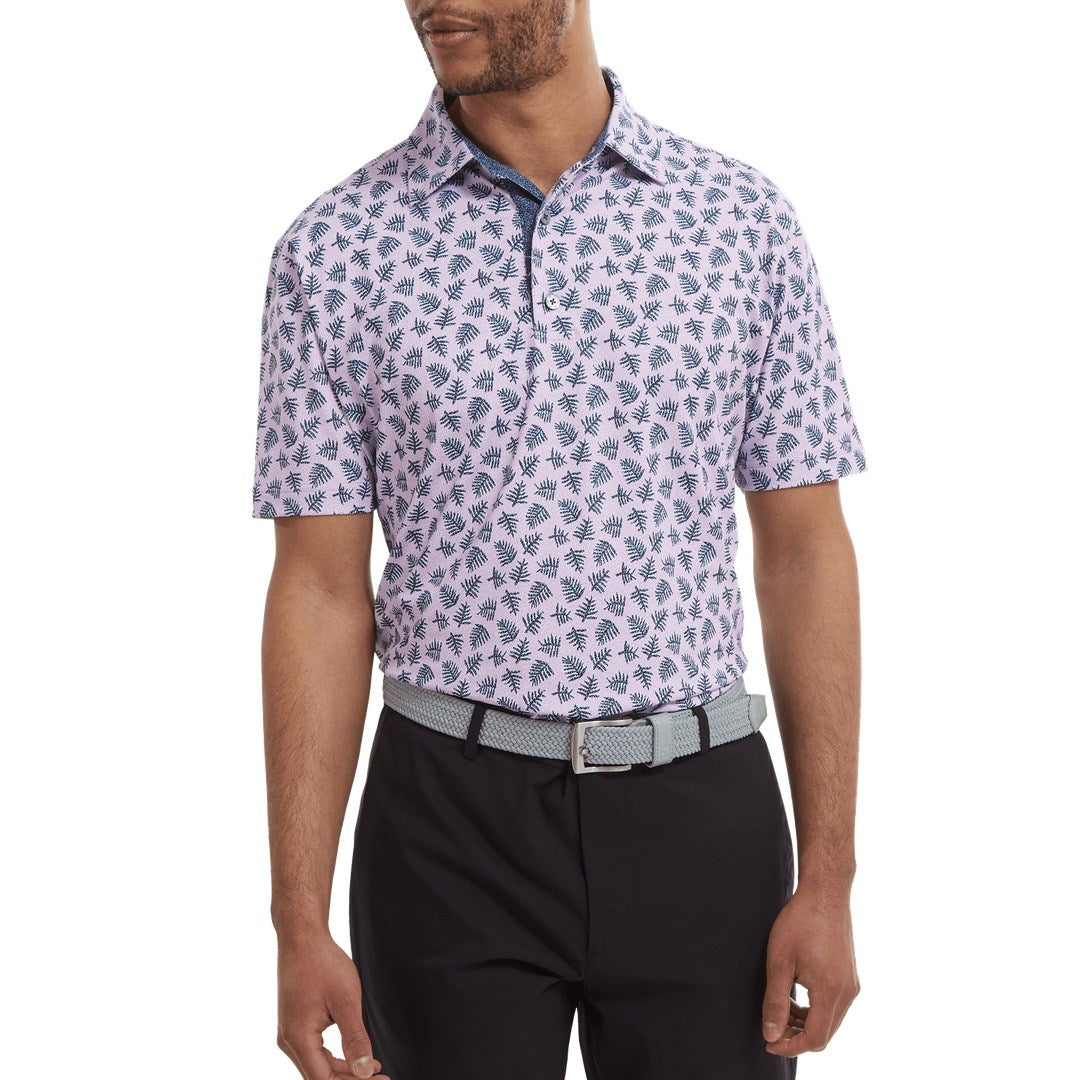 FootJoy Shadow Palm Print Pique Golf Shirt 88373 – Image 3