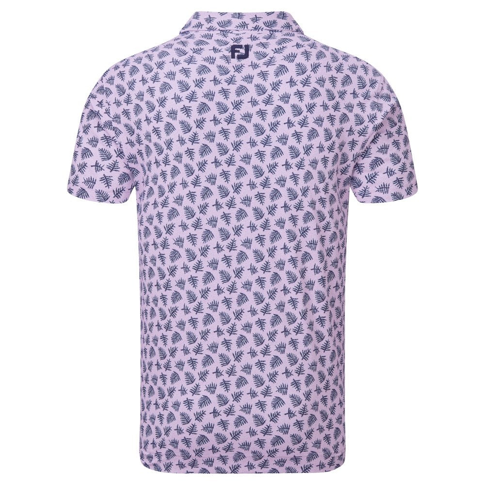 FootJoy Shadow Palm Print Pique Golf Shirt 88373 – Image 2