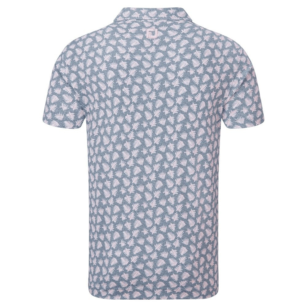 FootJoy Shadow Palm Print Pique Golf Shirt 88374 – Image 2