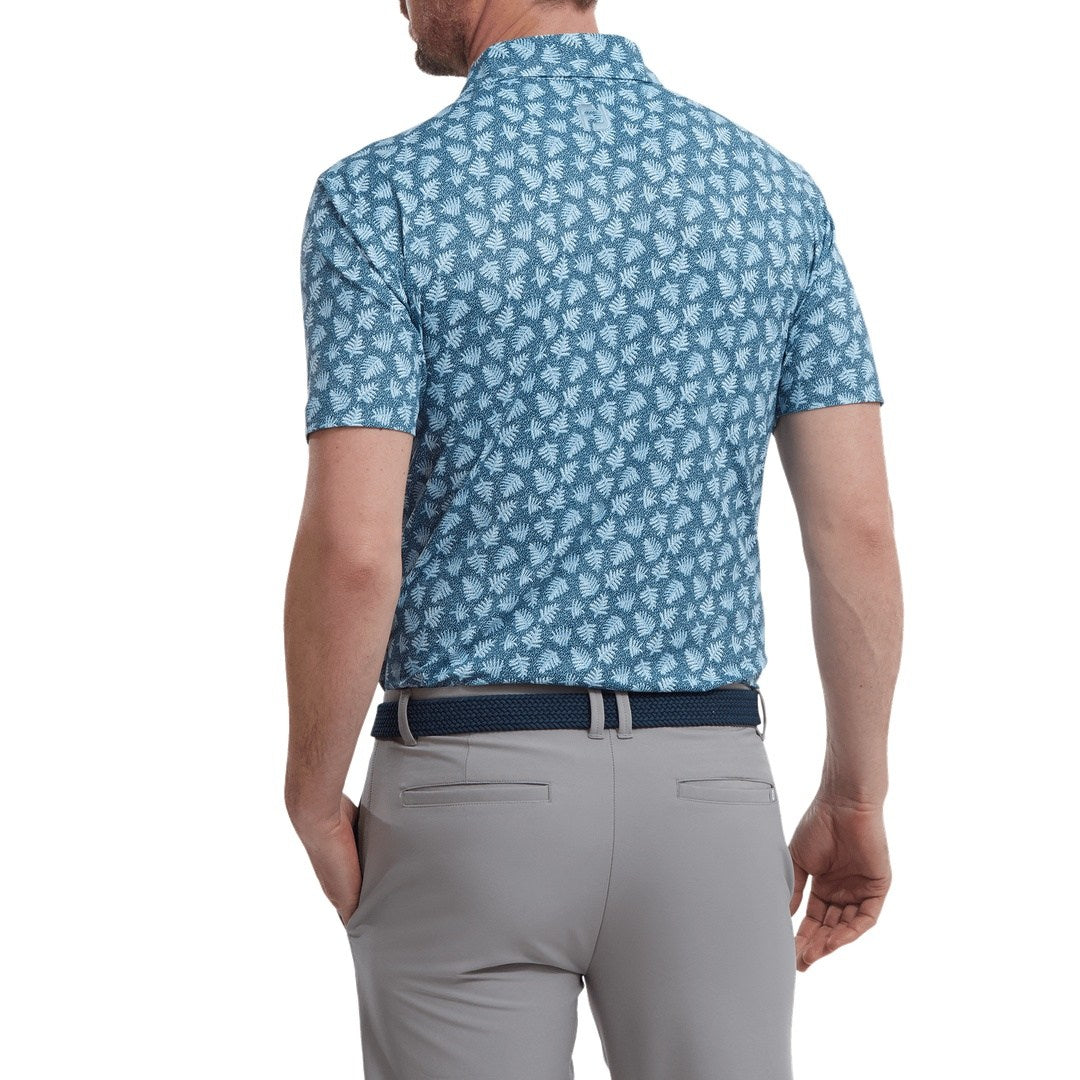 FootJoy Shadow Palm Print Pique Golf Shirt 88375 – Image 4