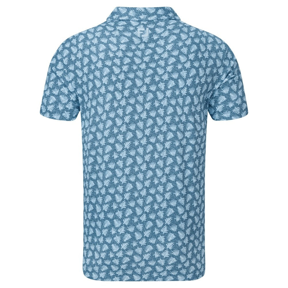 FootJoy Shadow Palm Print Pique Golf Shirt 88375 – Image 2