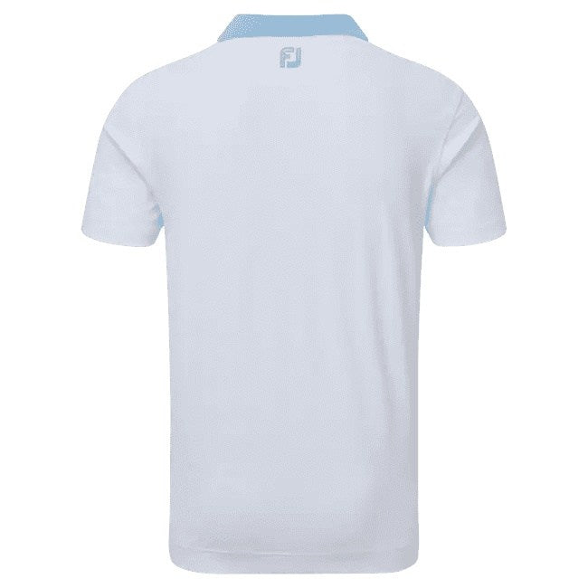 FootJoy Solid Stripe Placket Pique Golf Shirt 88382 – Image 2