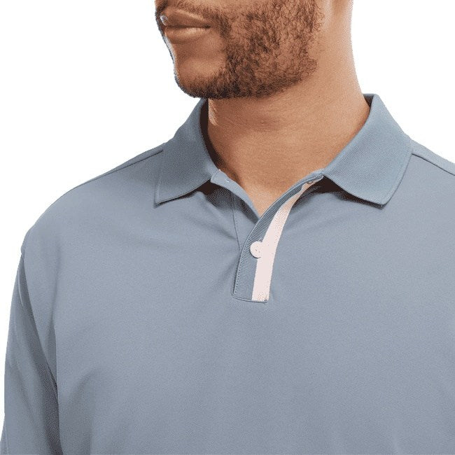 FootJoy Solid Stripe Placket Pique Golf Shirt 88381 – Image 3