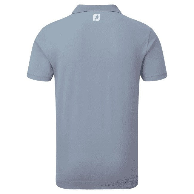 FootJoy Solid Stripe Placket Pique Golf Shirt 88381 – Image 2