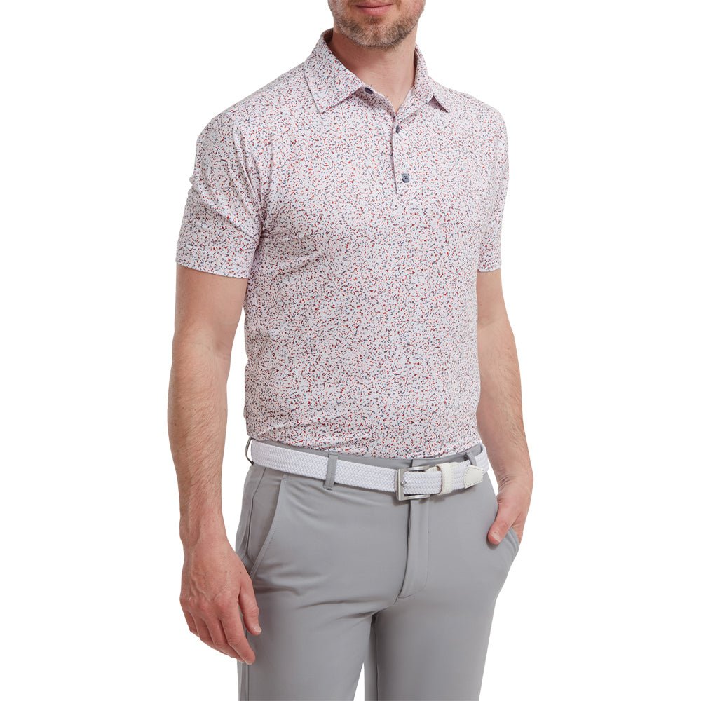 Footjoy Granite Print Lisle Golf Shirt 88416 – Image 3