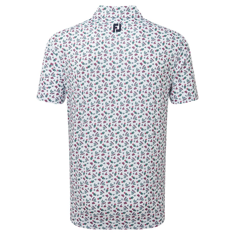 Footjoy Mini Print Floral Golf Shirt 88784 – Image 2