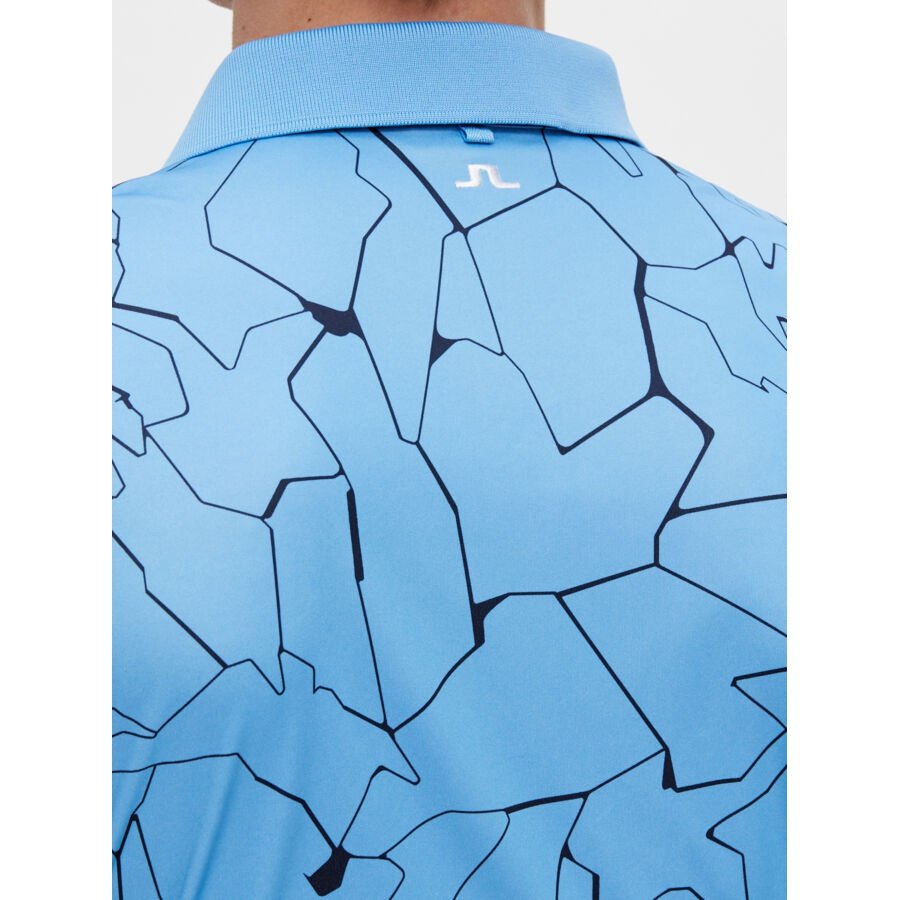 J. Lindeberg Tour Tech Print Golf Polo Shirt GMJT03921 – Image 5