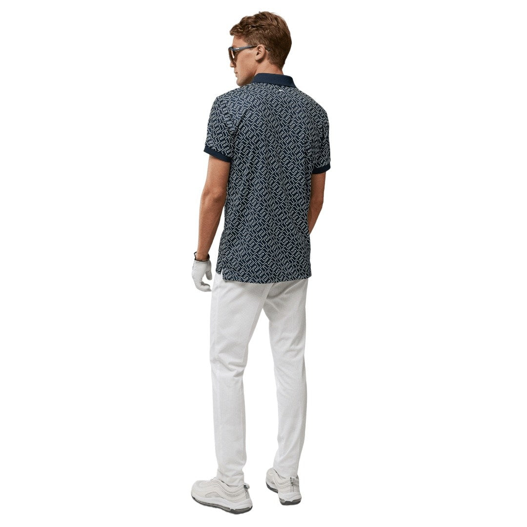 J.Lindeberg Tour Tech Print Golf Shirt GMJT07067 – Image 2