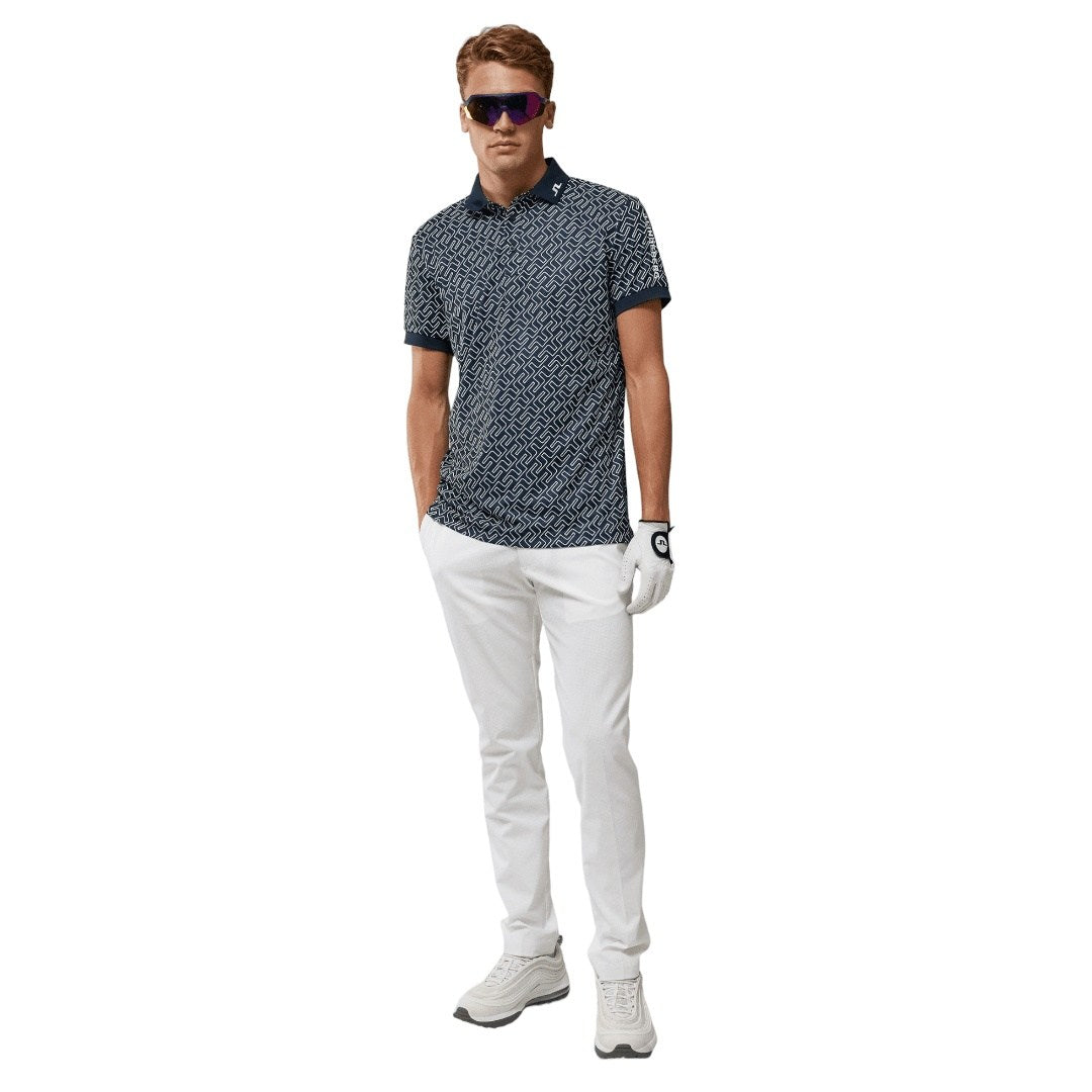 J.Lindeberg Tour Tech Print Golf Shirt GMJT07067 – Image 3