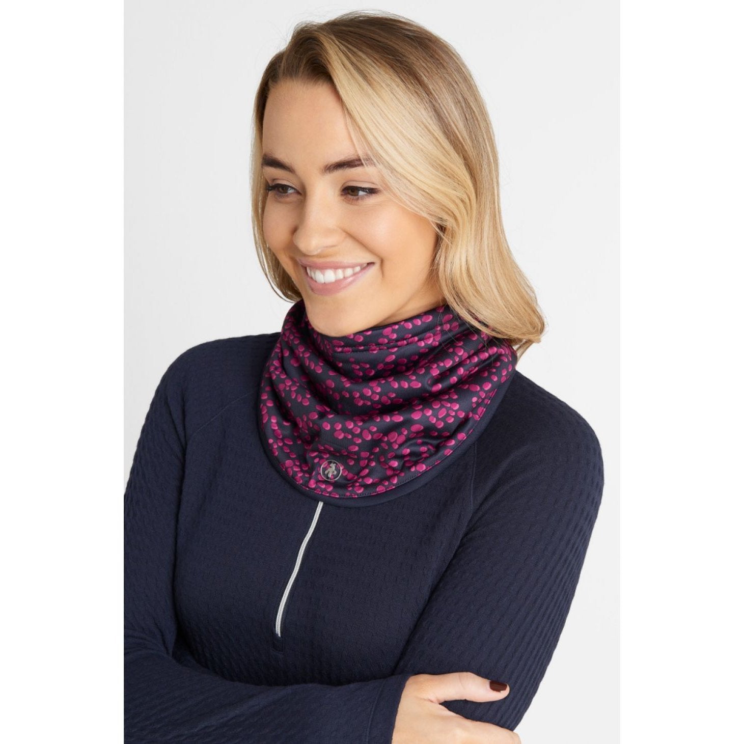 Green Lamb Ladies Geo Reversible Golf Snood AG21912 – Image 3