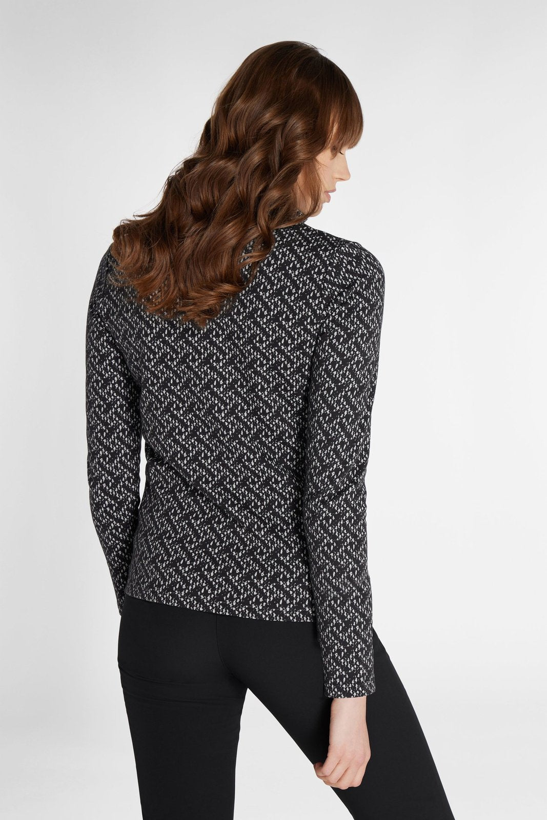 Green Lamb Ladies Kenza Jacquard Golf Top AG22943 – Image 4