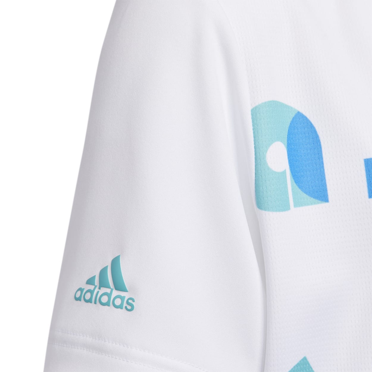 Junior adidas Graphic Print Golf Polo Shirt HC0250 – Image 3