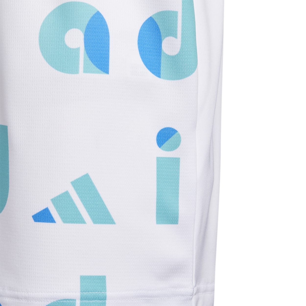 Junior adidas Graphic Print Golf Polo Shirt HC0250 – Image 4