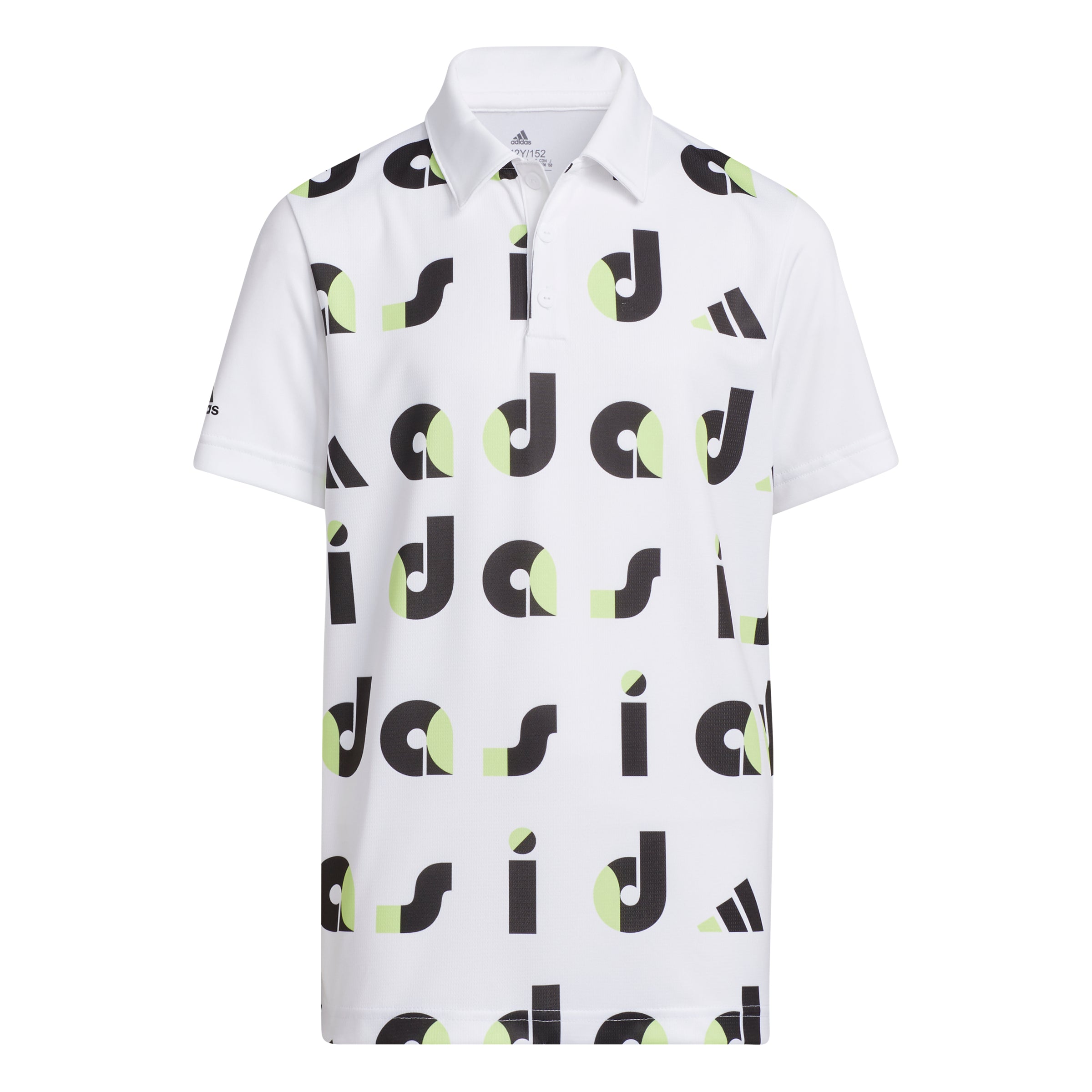 Junior adidas Graphic Print Golf Polo Shirt HC0251