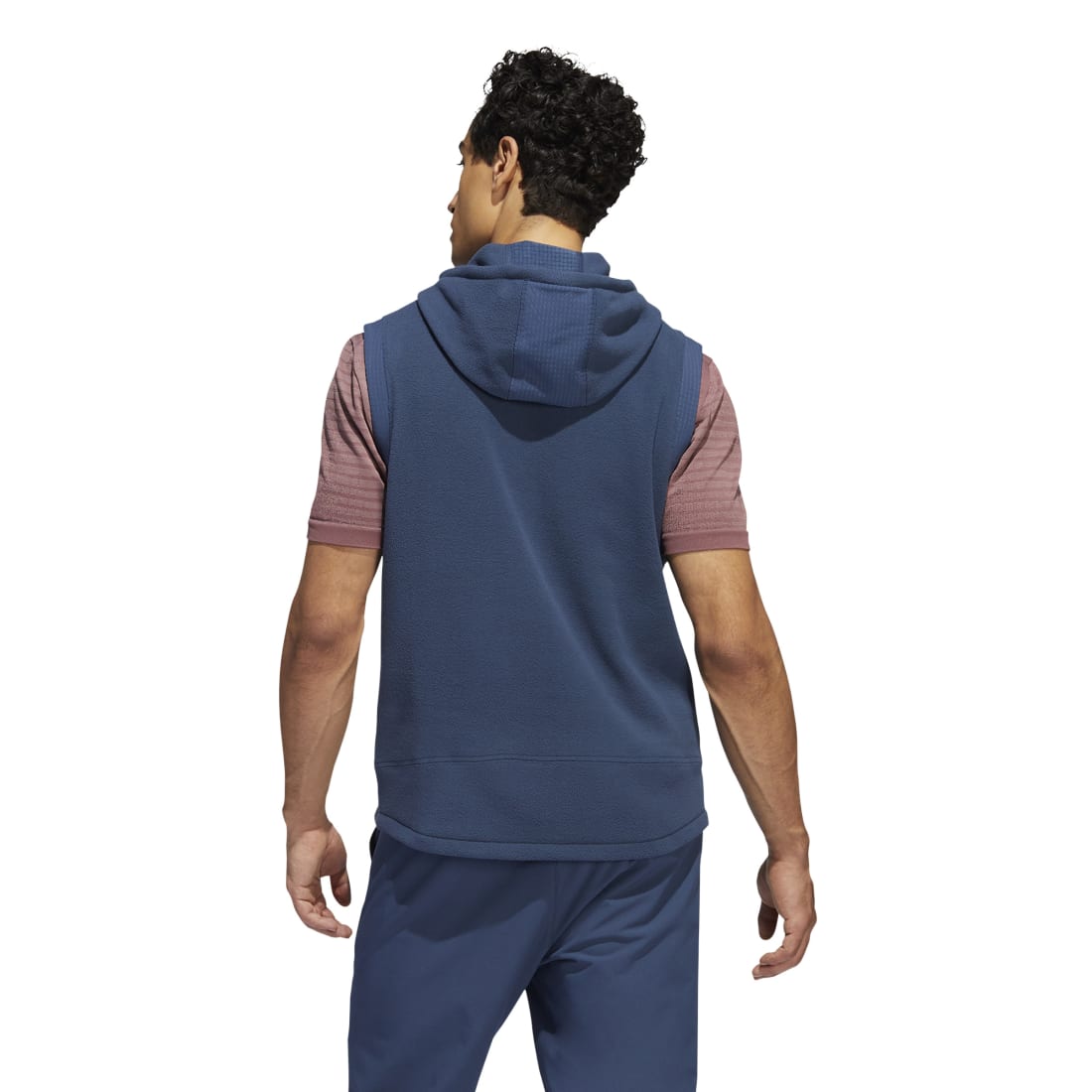adidas Hooded Full Zip Golf Vest HF6565 – Image 3