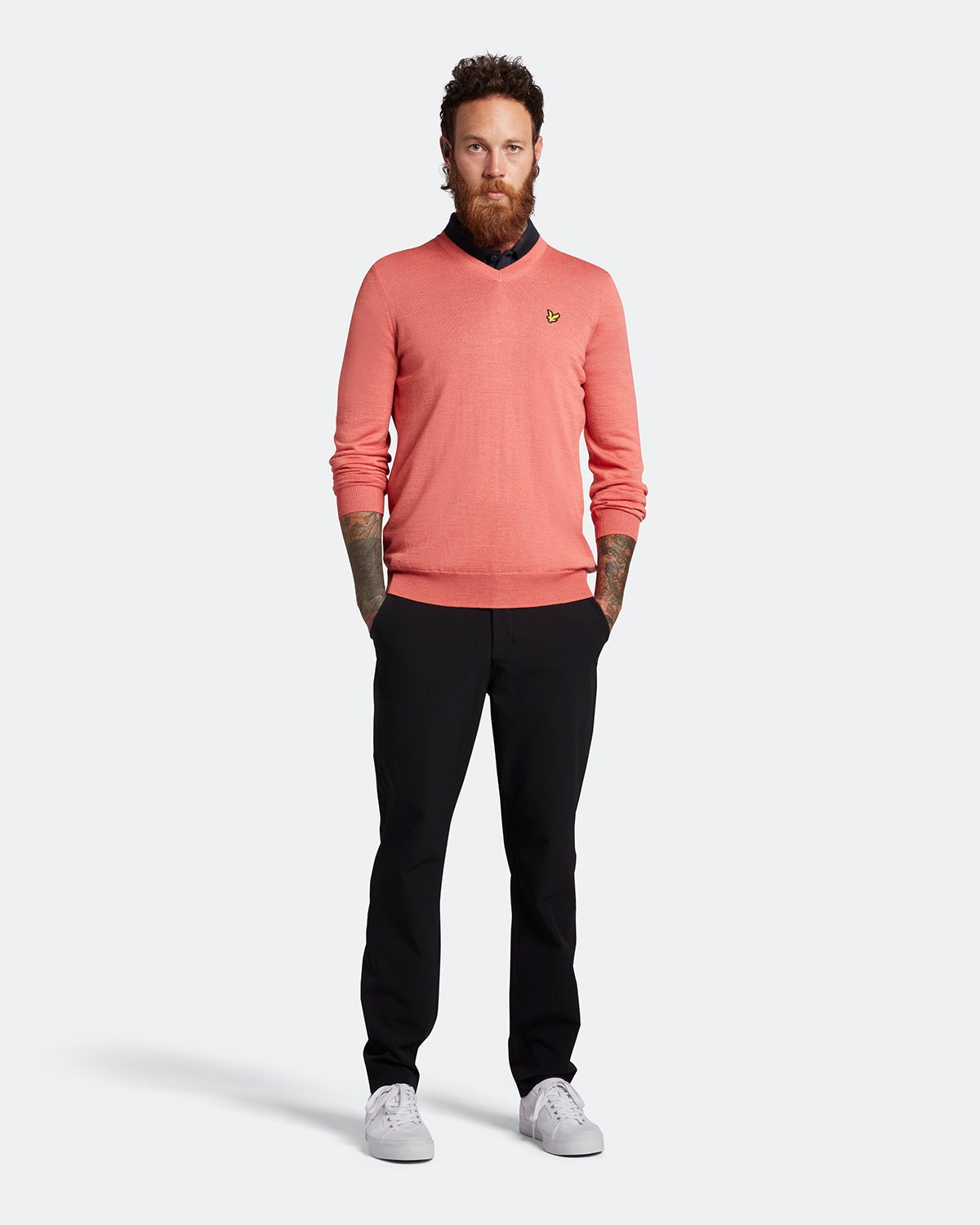 Lyle & Scott V-Neck Golf Pullover KN1040G – Image 4