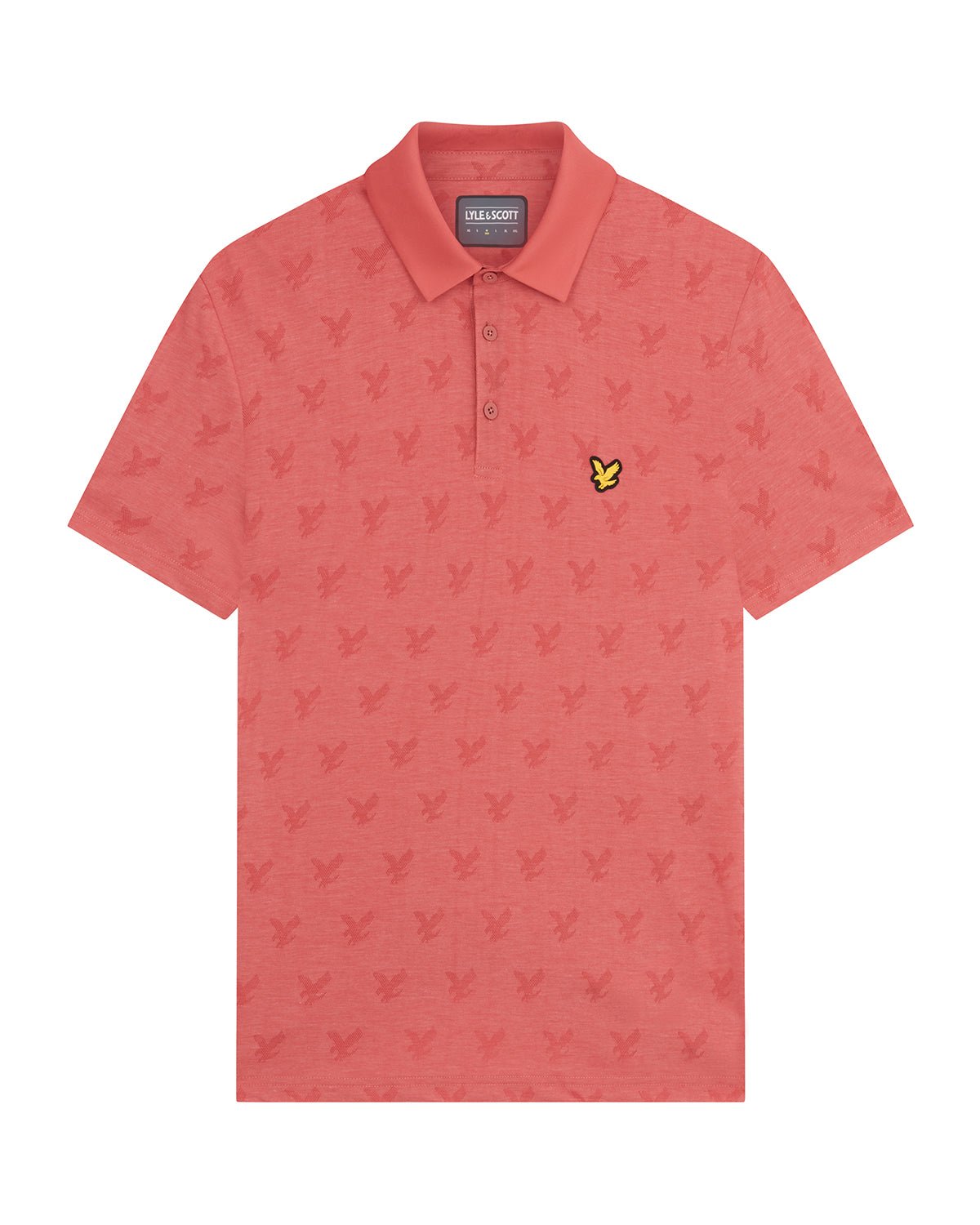 Lyle & Scott Jacquard Golf Polo Shirt SP1562G – Image 3