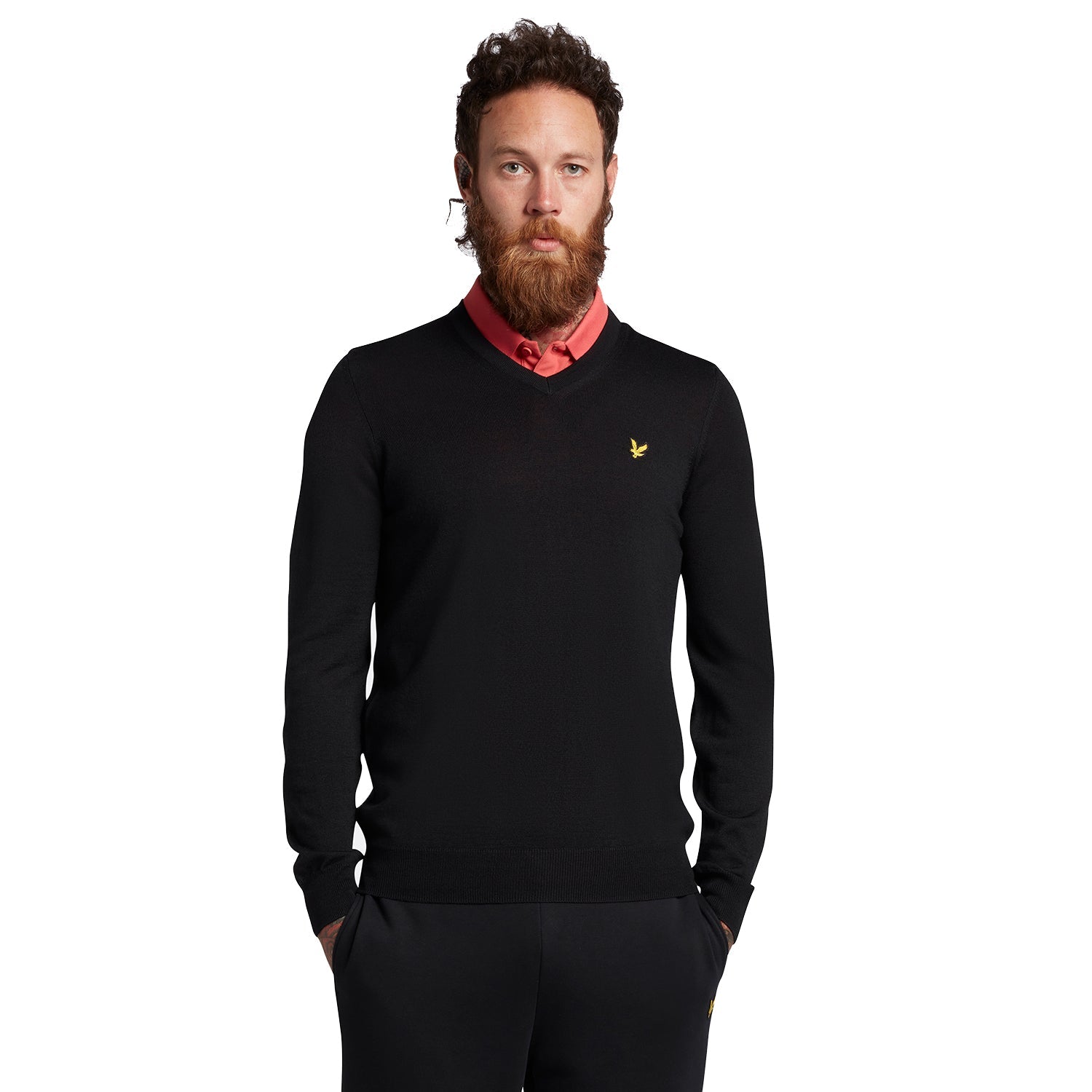 Lyle & Scott V-Neck Golf Pullover KN1040 – Image 4
