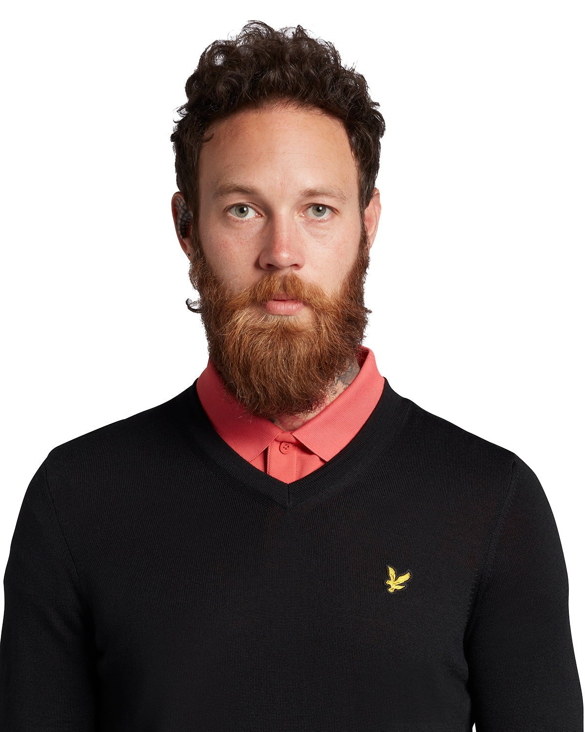 Lyle & Scott V-Neck Golf Pullover KN1040 – Image 6