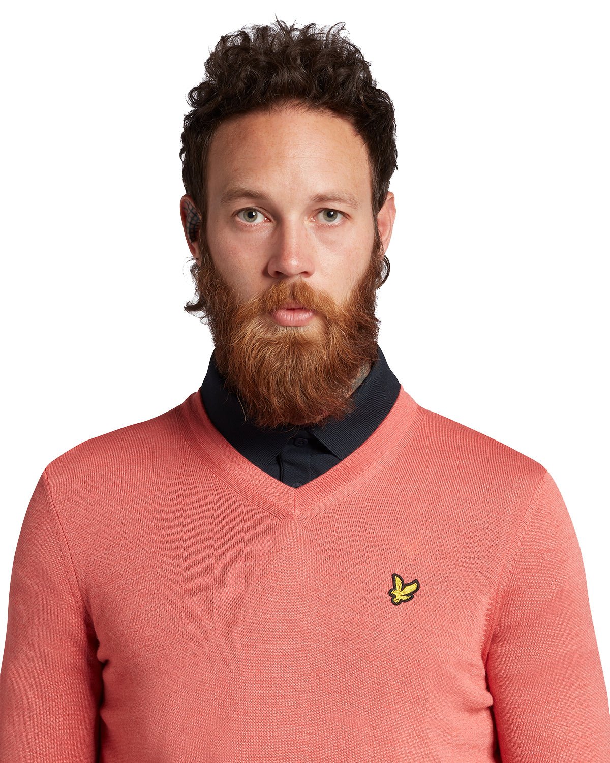 Lyle & Scott V-Neck Golf Pullover KN1040 – Image 3