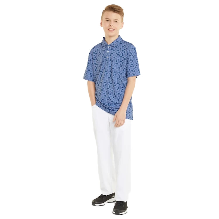 Puma Junior Mattr Beach Trip Golf Polo Shirt 537260 – Image 3