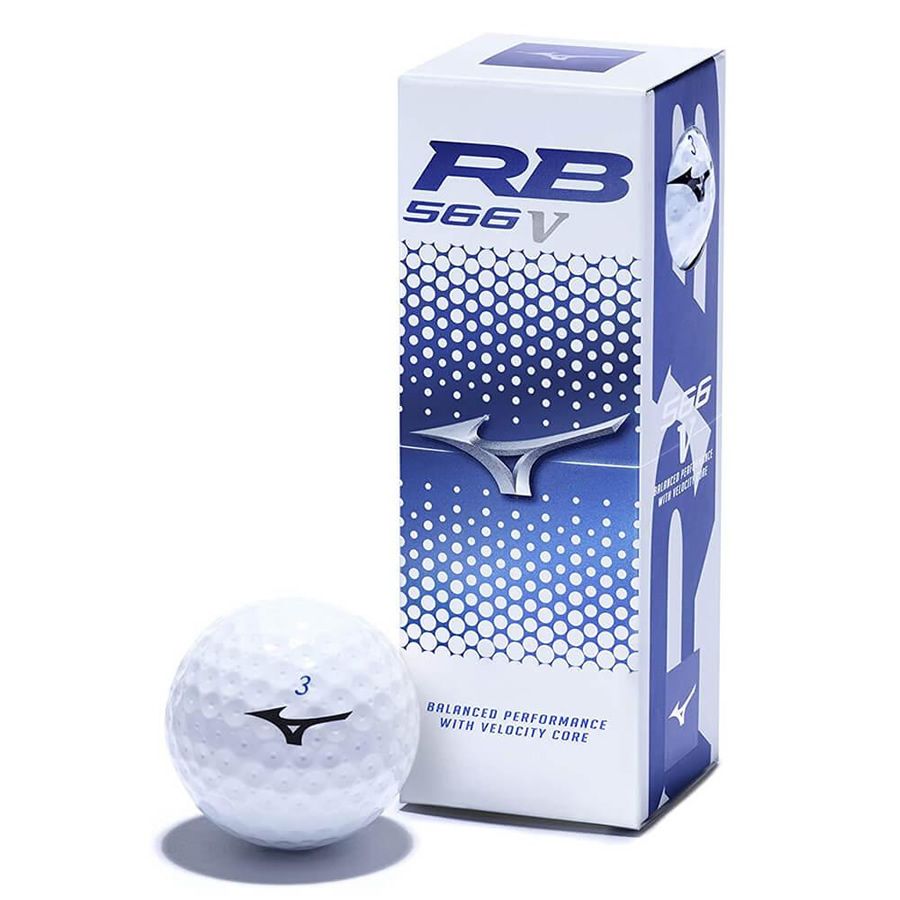 Mizuno RB 566V Golf Balls | White – Image 3