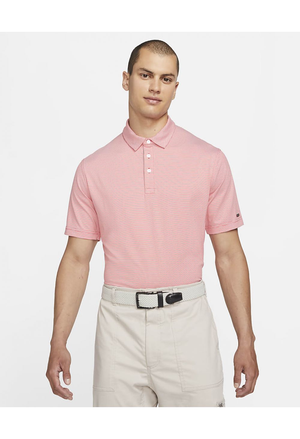 Nike Dri-Fit Player Ctrl Stripe Golf Shirt CV3496 – Image 3