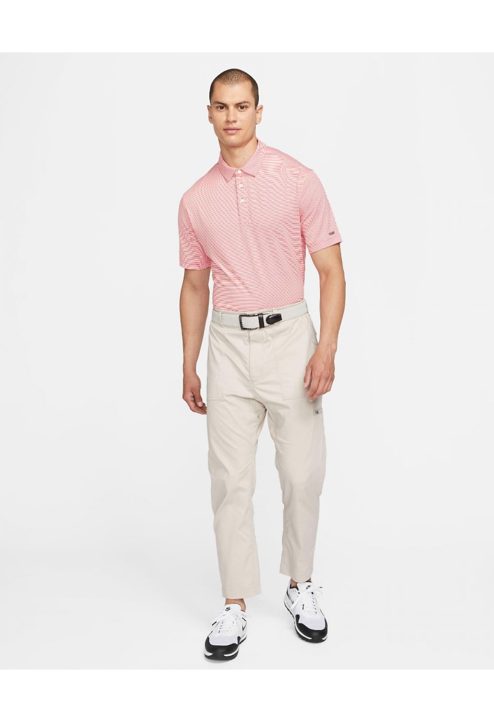 Nike Dri-Fit Player Ctrl Stripe Golf Shirt CV3496 – Image 2