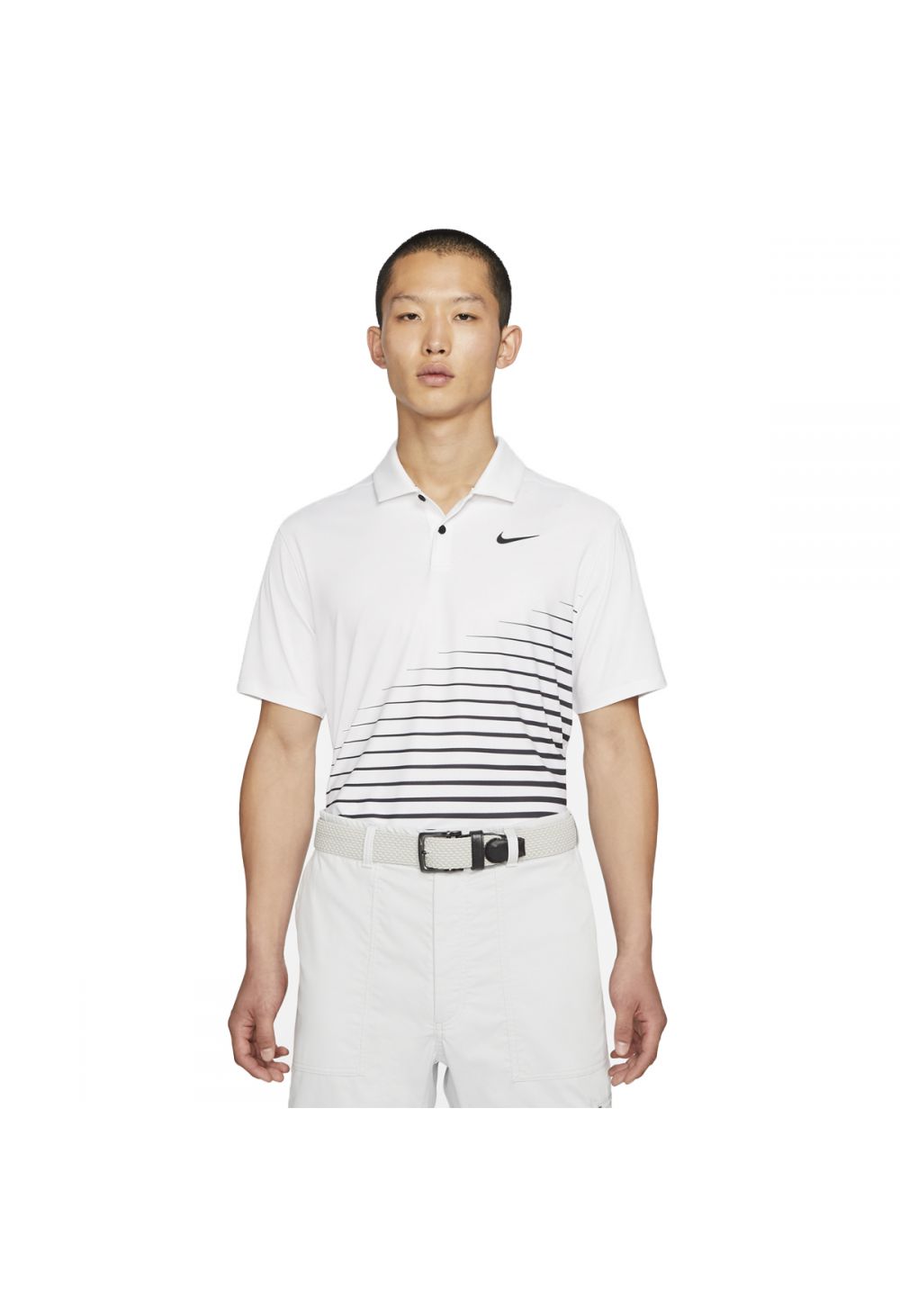 Nike Dry Vapor Stripe Graphic Golf Shirt CU9794 – Image 3