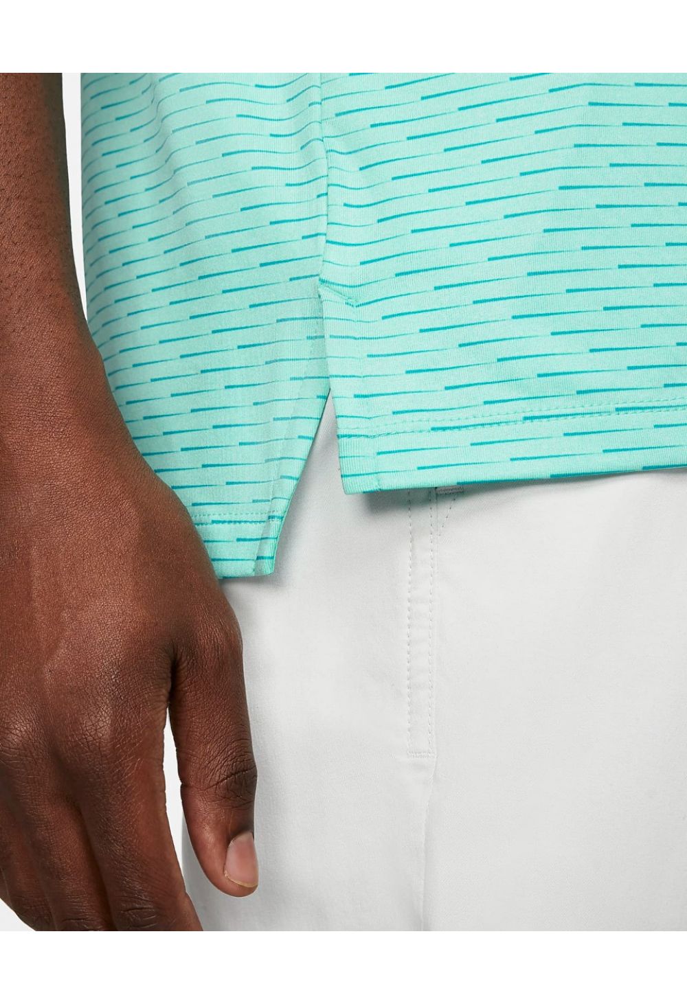 Nike Dry Vapor Striped Golf Polo Shirt CU9798 – Image 6